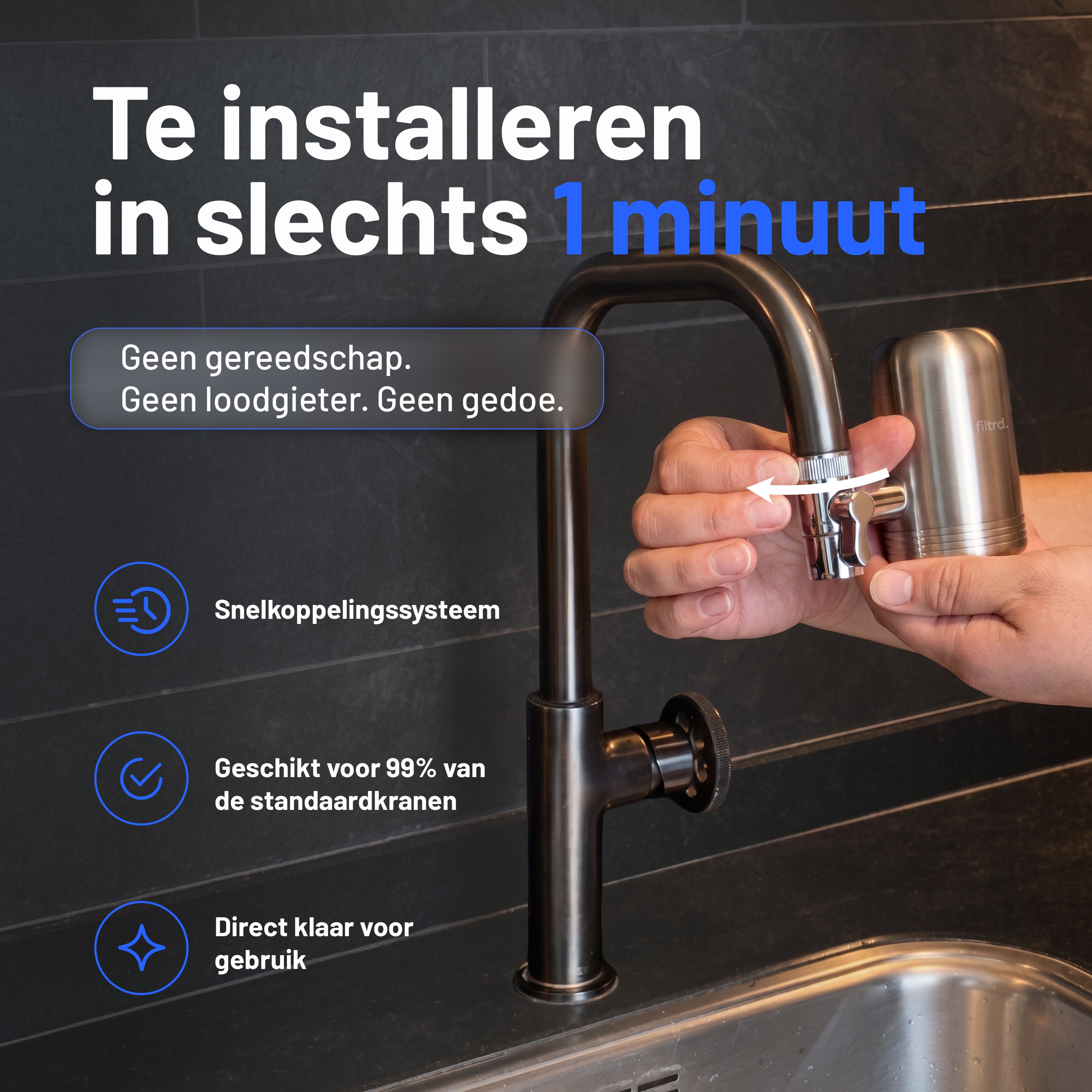 Filtrd Kraanwaterfilter